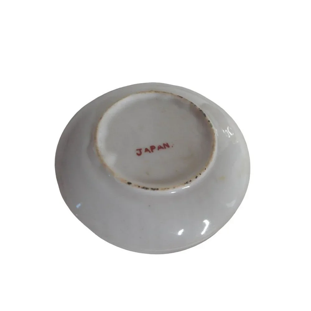 Vintage 10 piece Japan peach lusterware child's tea set with dragon - Picture 6 of 12